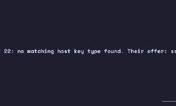 Featured image of post How to Fix: 'no matching host key type found'